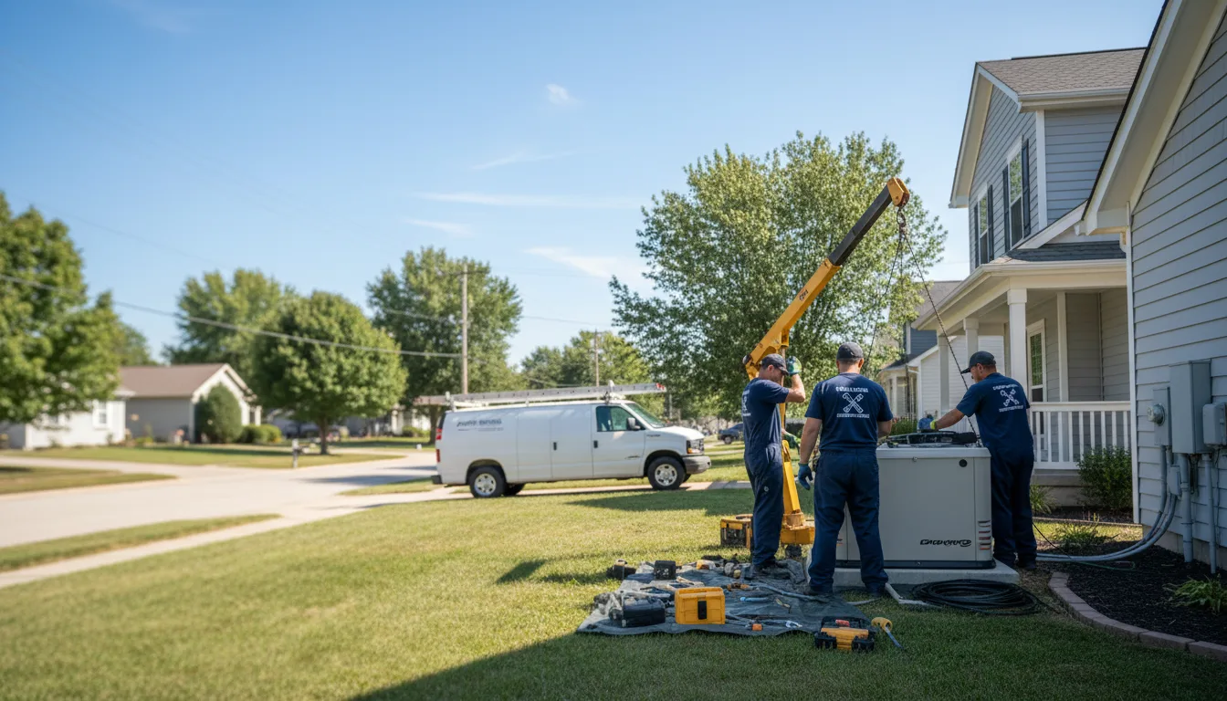 Generator Installation in Saint Clair Shores, MI near me